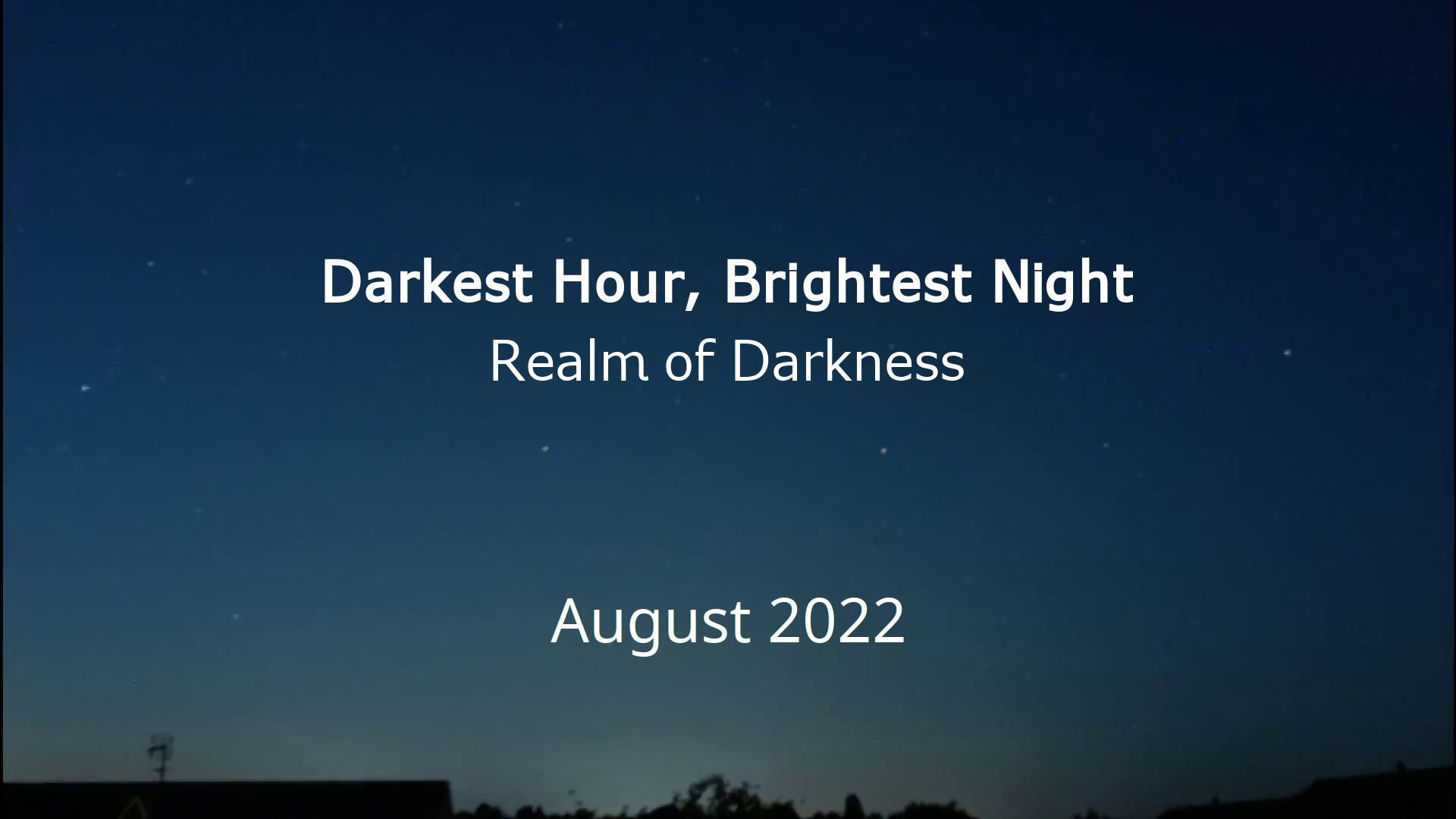 Cover Image of August 2022 Video