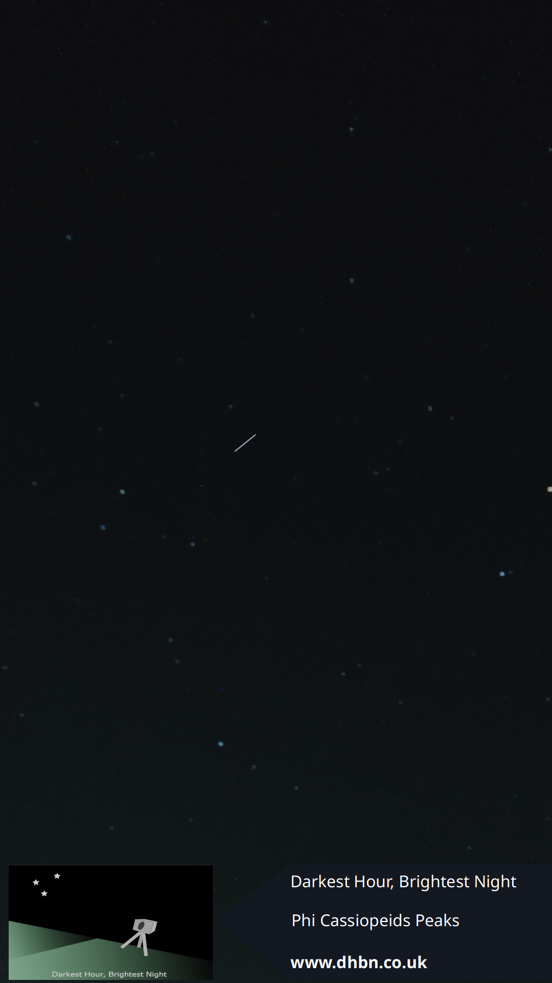 Thumbnail image of Phi Cassiopeids Peaks short video