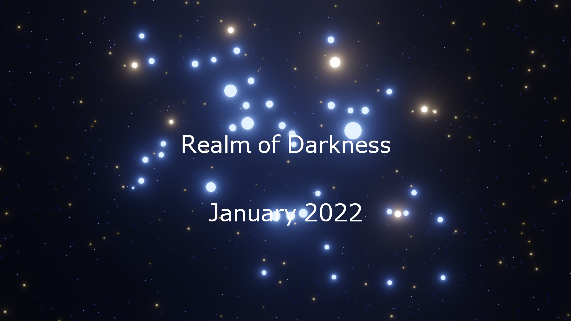 Image of the Realm of Darkness January 2022 video