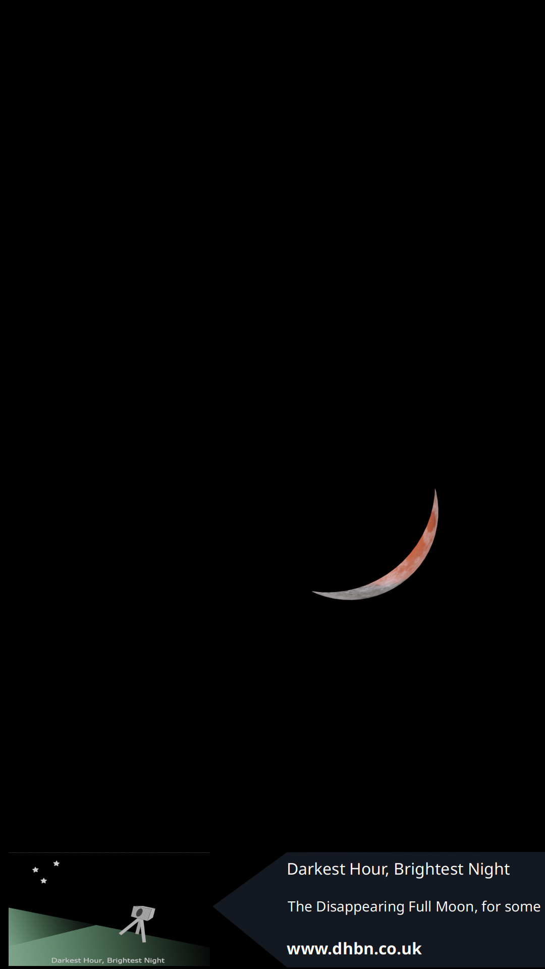 Thumbnail image of the Total Lunar Eclipse short video