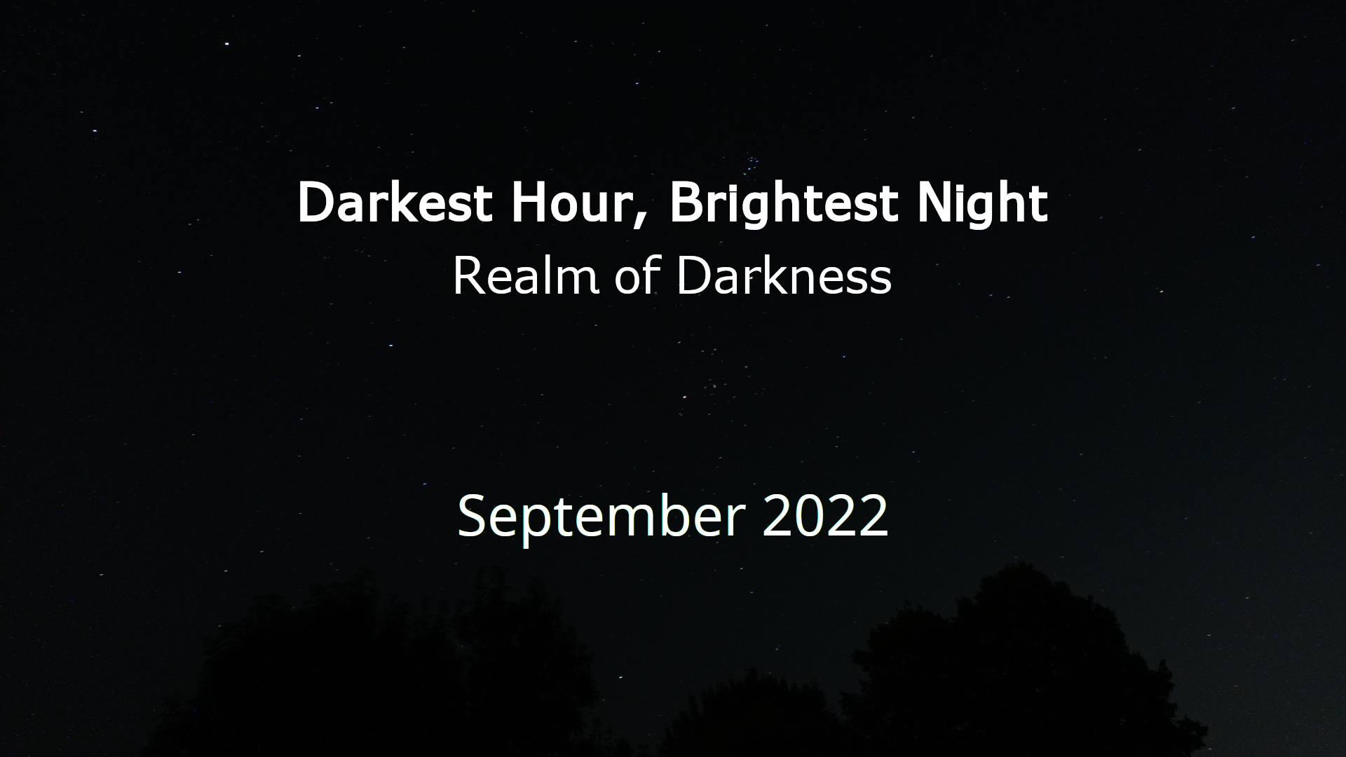 Cover Image of September 2022 Video